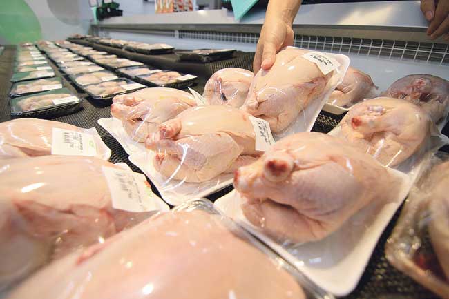 Россия вышла на 4-ое место в мире по производству мяса птицы